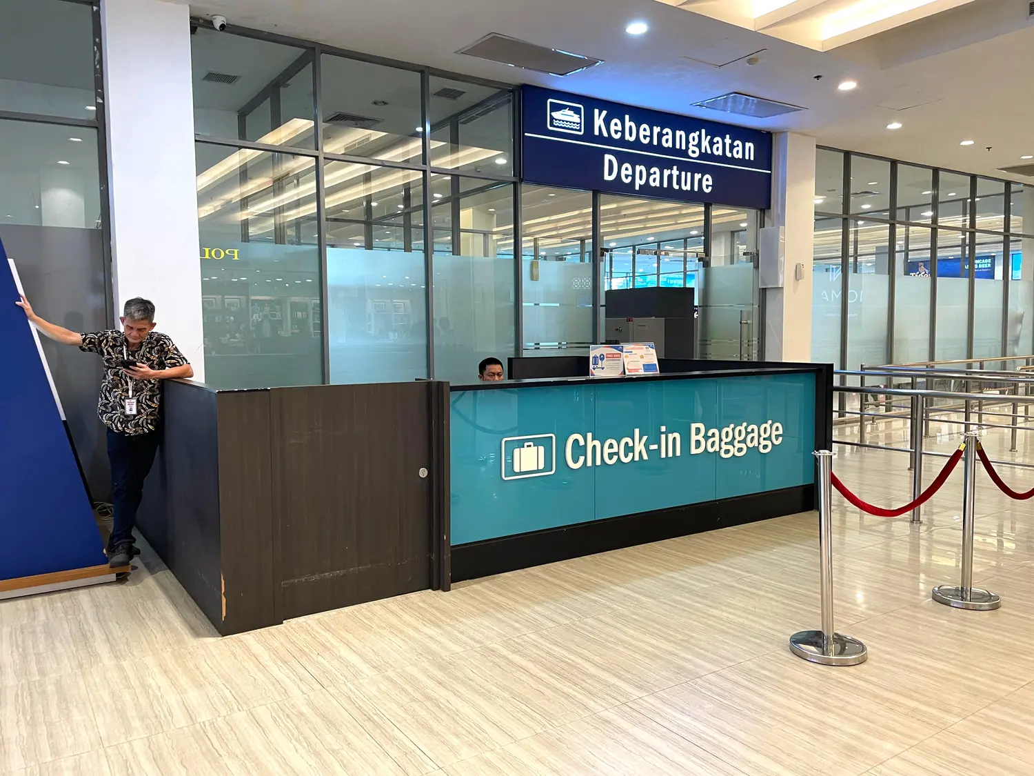 Baggage Check-In at Singapore HarbourFront Centre & Batam Harbour Bay Ferry Terminal