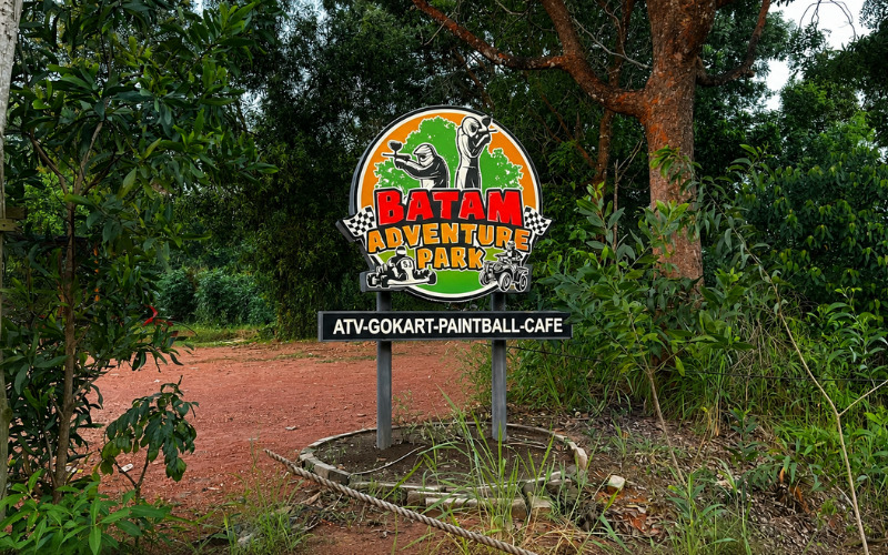 Batam adventure park entrance