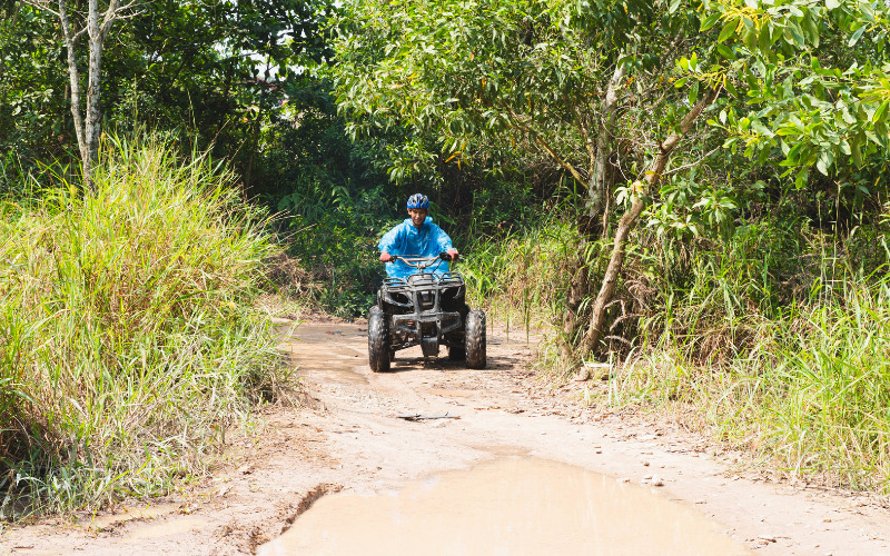 Forest ATV Batam adventure park
