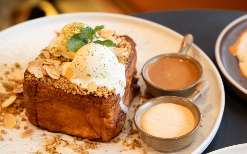 Thai Tea French Toast