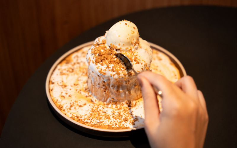 Thai Tea Bingsu