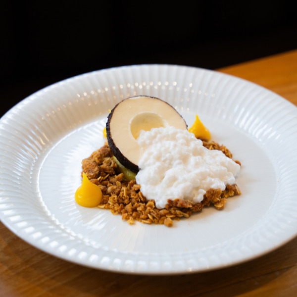 Coconut Agogo Dessert of Gazoz Cafe