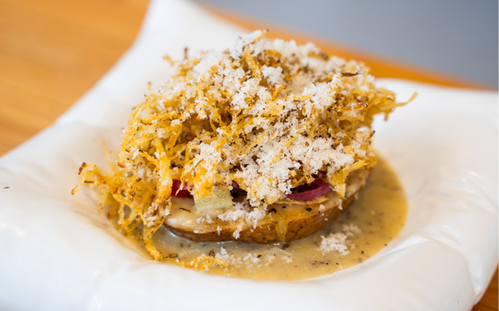 Confit Potato at Gazoz Cafe