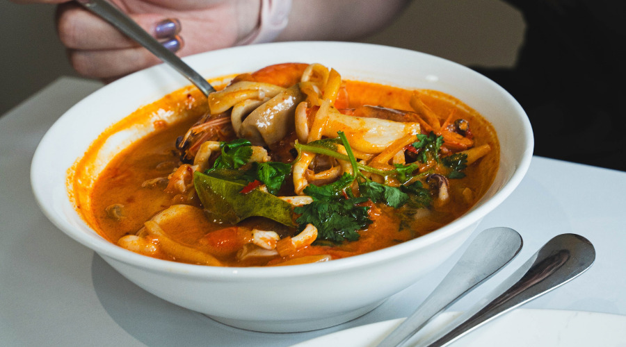 Creamy Tom Yum Aroi Cafe