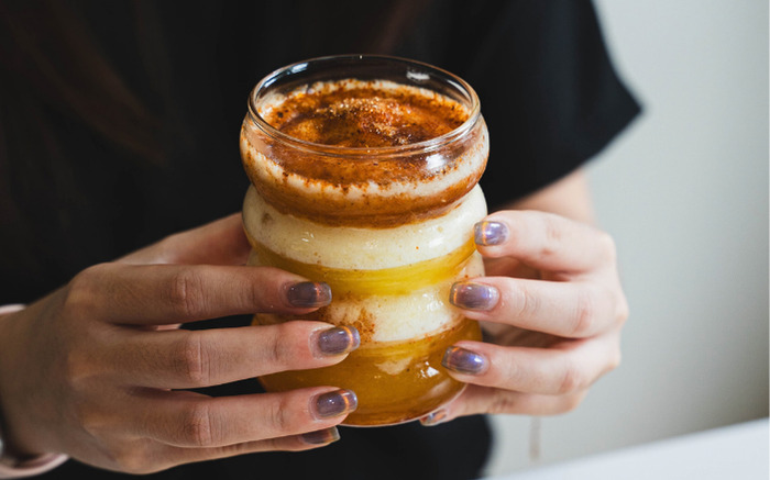 Pineapple Smoothie Pik Kuea Thai Style Aroi Cafe